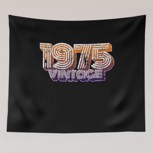 Item preview, Vintage 1975 43th Birthday T Shirt Oldschool 70s Dad Gift designed and sold by roarr.