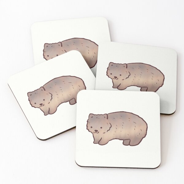 Item preview, wombat art designed and sold by Mayarart.