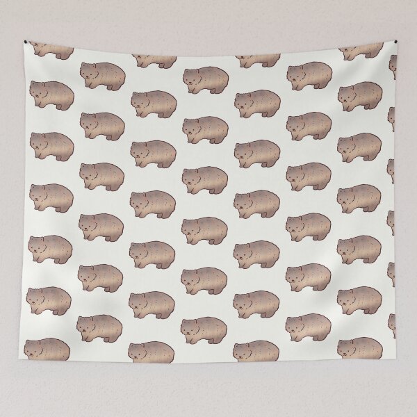 Item preview, wombat art designed and sold by Mayarart.