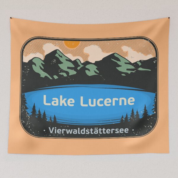 Item preview, Lake Lucerne, Vierwaldstättersee designed and sold by studio838.