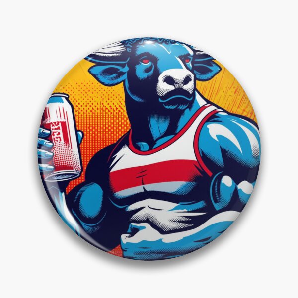 Item preview, Pop Art Titans Minotaur 1 designed and sold by ArtsVonJung.