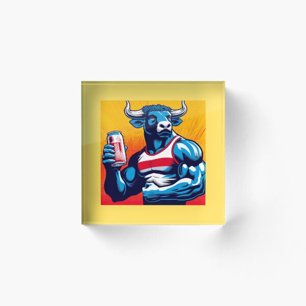 Item preview, Pop Art Titans Minotaur 1 designed and sold by ArtsVonJung.