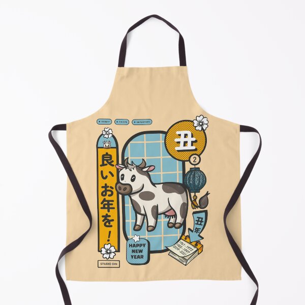 Item preview, Japanese zodiac sign cow - Ox designed and sold by SD-Din.