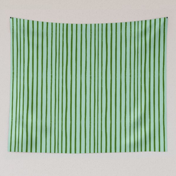 Item preview, Green Brush Stroke Stripes Pattern designed and sold by OneThreeSix.