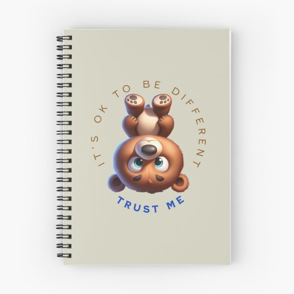 Item preview, It's ok to be Different - Bear upside down designed and sold by MirucaDesign.