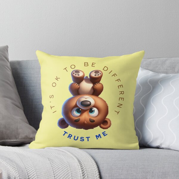 Item preview, It's ok to be Different - Bear upside down designed and sold by MirucaDesign.