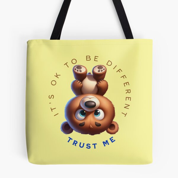 Item preview, It's ok to be Different - Bear upside down designed and sold by MirucaDesign.