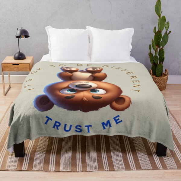 Item preview, It's ok to be Different - Bear upside down designed and sold by MirucaDesign.