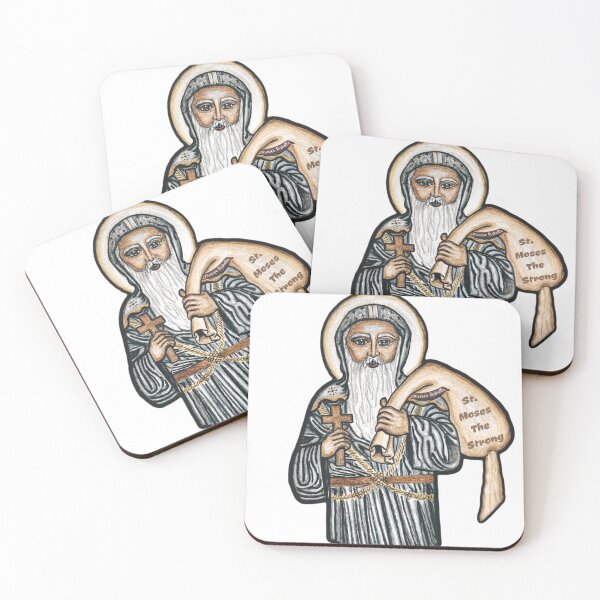 Item preview, St.Moses the Strong  designed and sold by Rizkillinit.