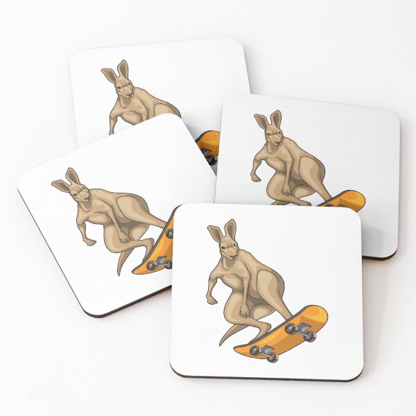 Item preview, Kangaroo Skater Skateboard Sports designed and sold by Snabdesign84.