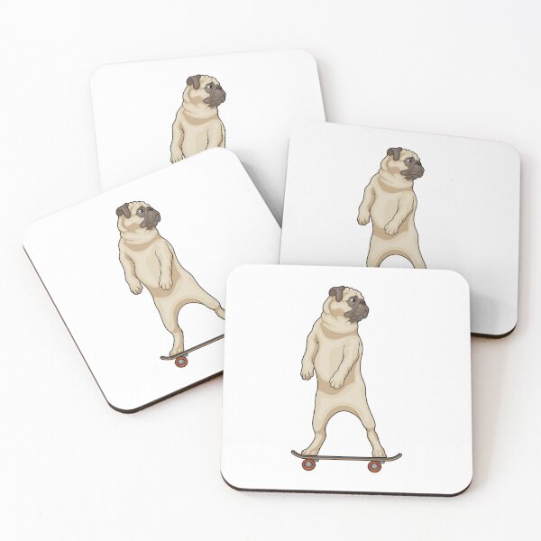 Item preview, Pug Skater Skateboard Sports designed and sold by Snabdesign84.