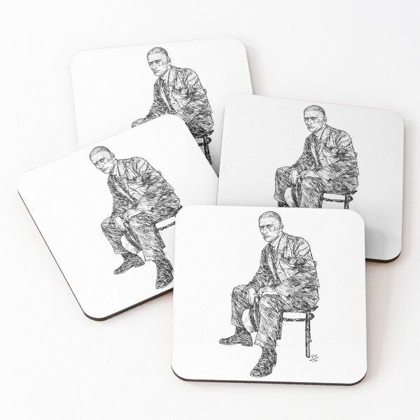 Item preview, VLADIMIR MAYAKOVSKY ink portrait .3 designed and sold by lautir.