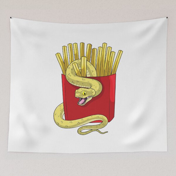 Item preview, Snake French fries designed and sold by Snabdesign84.