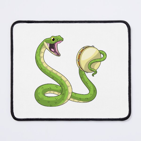 Item preview, Snake Musician Tambourine Music designed and sold by Snabdesign84.