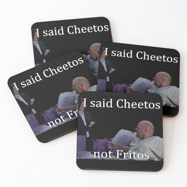 Item preview, Breaking Bad Sticker: I said Cheetos not Fritos, Hank designed and sold by Bigbaldred.