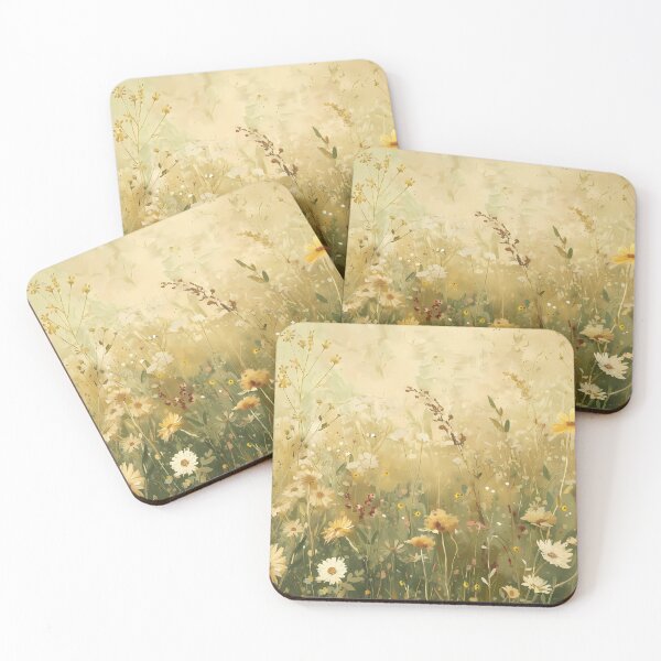 Item preview, White Accent Vintage Floral Print designed and sold by OrganizeMe.