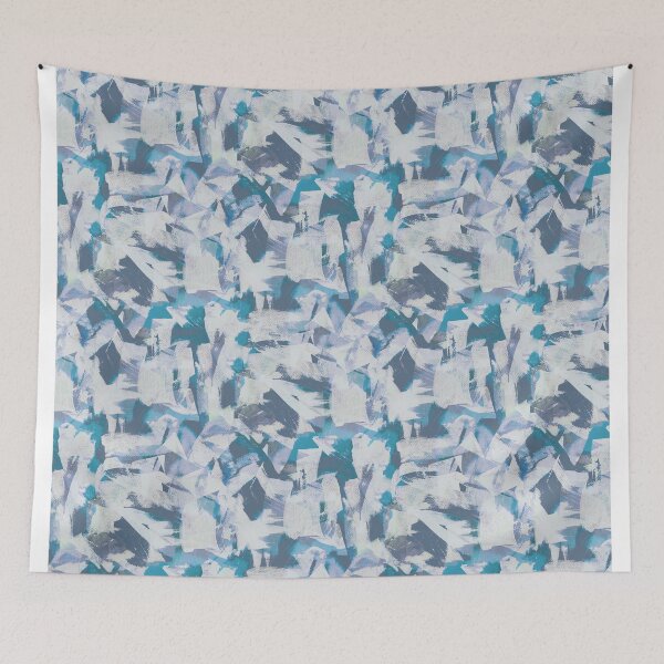 Item preview, Brush texture blue designed and sold by Alessandro Remo Mazzoni Remotextiles.
