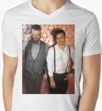 Naked Highway Men's V-Neck T-Shirt