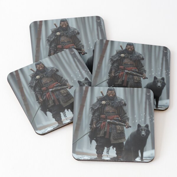 Item preview, Winter Warrior and Black Wolf designed and sold by palmyst.