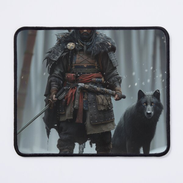 Item preview, Winter Warrior and Black Wolf designed and sold by palmyst.