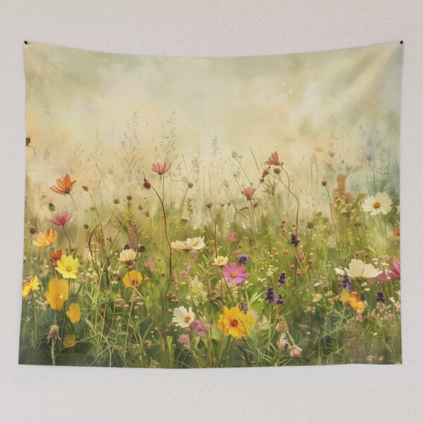 Item preview, Colourful Accent Vintage Floral Print designed and sold by OrganizeMe.