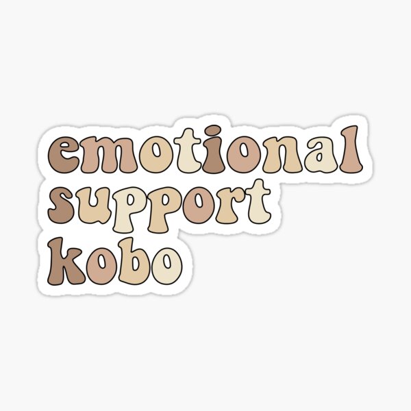 Artikel-Vorschau von Emotionale Unterstützung Kobo, designt und verkauft von fanky-bumper.