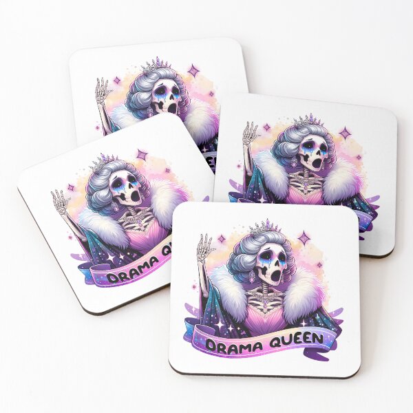 Item preview, Drama Queen Sarcastic Design with Skeleton designed and sold by OmoYolo.