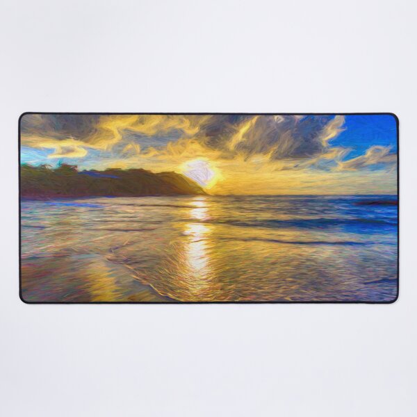 Item preview, St Lucia Beach Sunset Art Panorama designed and sold by Londonimages.