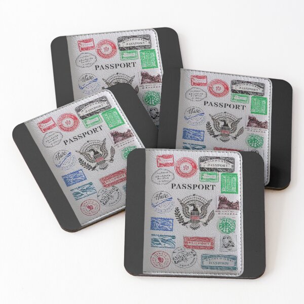 Item preview, Stamped Passport T-Shirt | Travel Stamp Collector, Traveling lovers designed and sold by TrendyGraphTees.