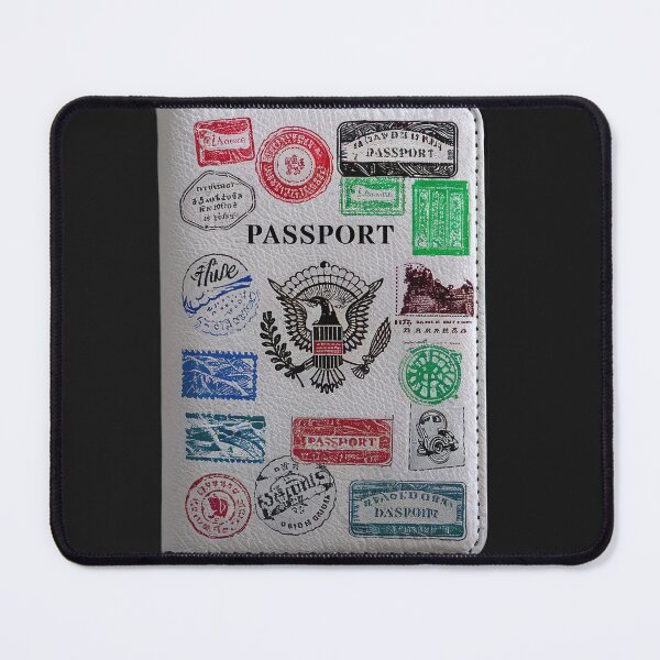 Item preview, Stamped Passport T-Shirt | Travel Stamp Collector, Traveling lovers designed and sold by TrendyGraphTees.