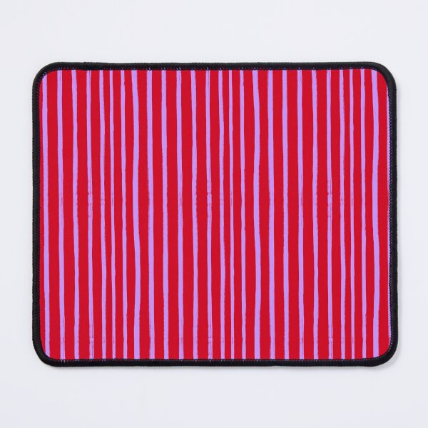 Item preview, Red and Purple Brush Stroke Stripes Pattern designed and sold by OneThreeSix.