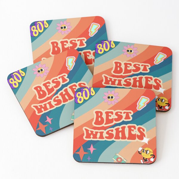 Item preview, Best wish retro 80's style designed and sold by DeCodeArtShop.
