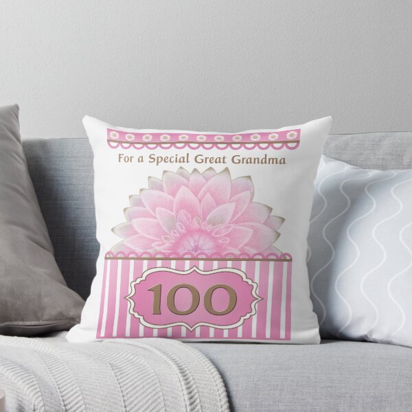 Item preview, 100th Birthday Great Grandma Dahlia designed and sold by StrawberryCoco.