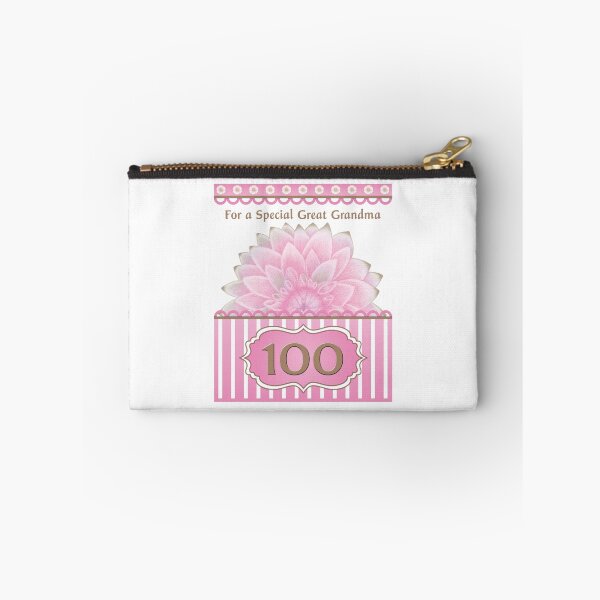 Item preview, 100th Birthday Great Grandma Dahlia designed and sold by StrawberryCoco.