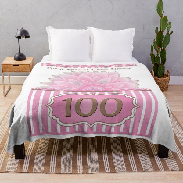 Item preview, 100th Birthday Great Nanny Dahlia designed and sold by StrawberryCoco.