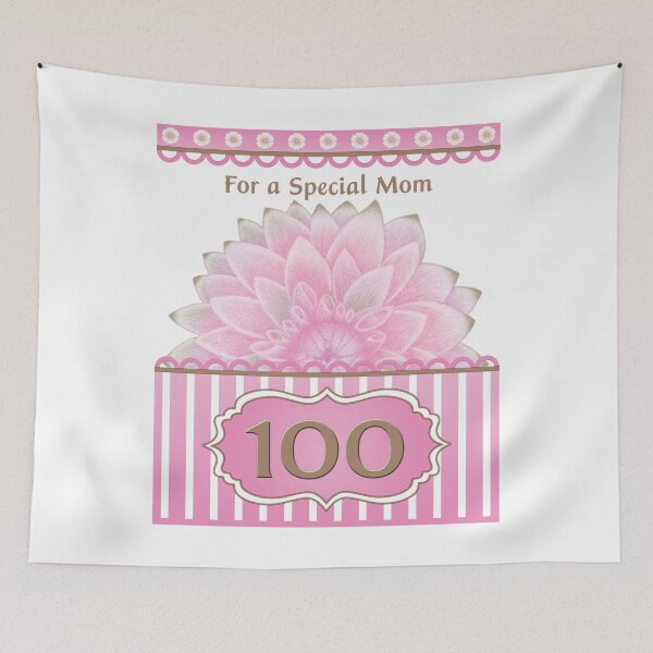Item preview, Cumpleaños número 100 Mamá Dalia designed and sold by StrawberryCoco.