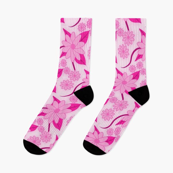 Item preview, Pink flower seamless pattern design  designed and sold by SpinklyCreations.