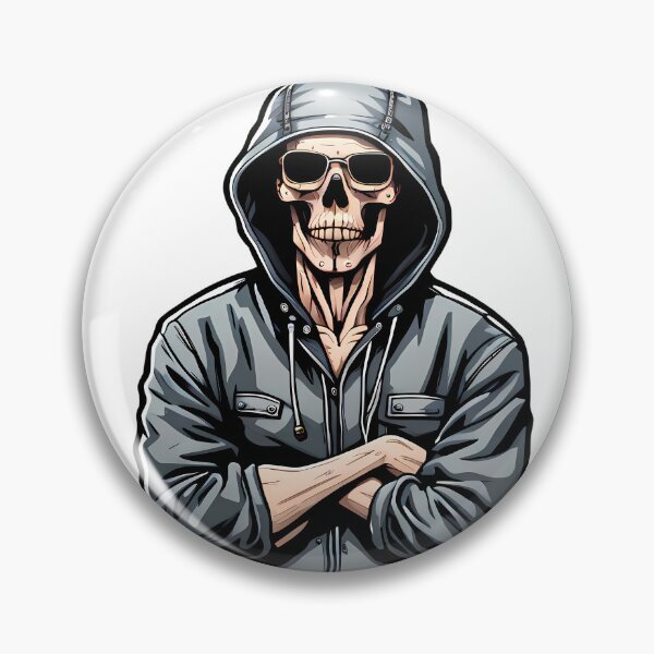 Item preview, Gangster Skeleton illustration/vector art designed and sold by Salimgor Hangaround Music.