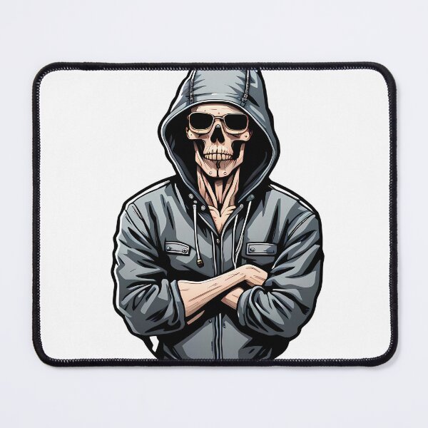 Item preview, Gangster Skeleton illustration/vector art designed and sold by Salimgor Hangaround Music.