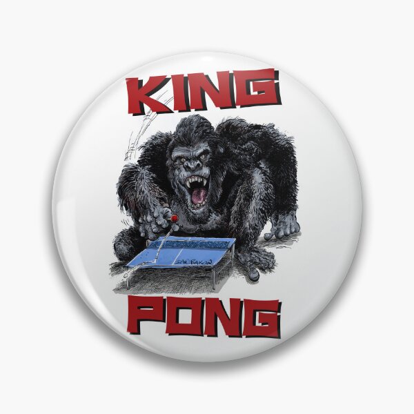 Item preview, King Pong Parody designed and sold by IanBakerToons.