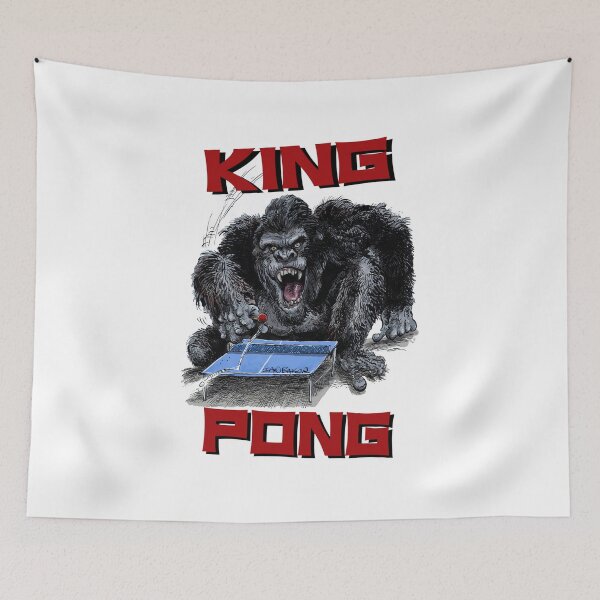 Item preview, King Pong Parody designed and sold by IanBakerToons.