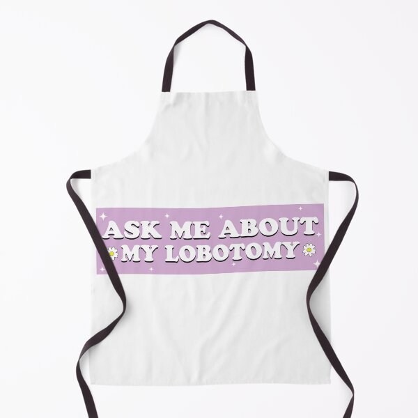 Item preview, Ask Me About My Lobotomy Funny Vintage Bumper designed and sold by fanky-bumper.