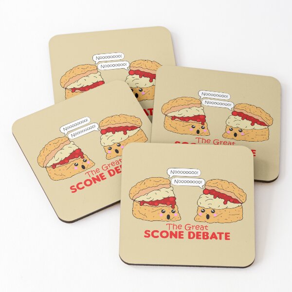 Item preview, Funny Scones Cream and Jam Debate designed and sold by HotHibiscus.