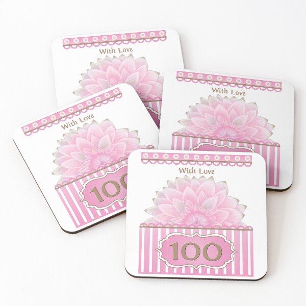 Item preview, 100th Birthday With Love Dahlia designed and sold by StrawberryCoco.