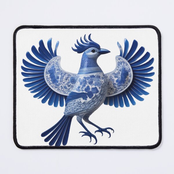 Item preview, Bluebird with Porcelain Wings designed and sold by JangmiHorang.