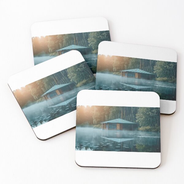 Item preview, Misty Lake House Serenity designed and sold by palmyst.