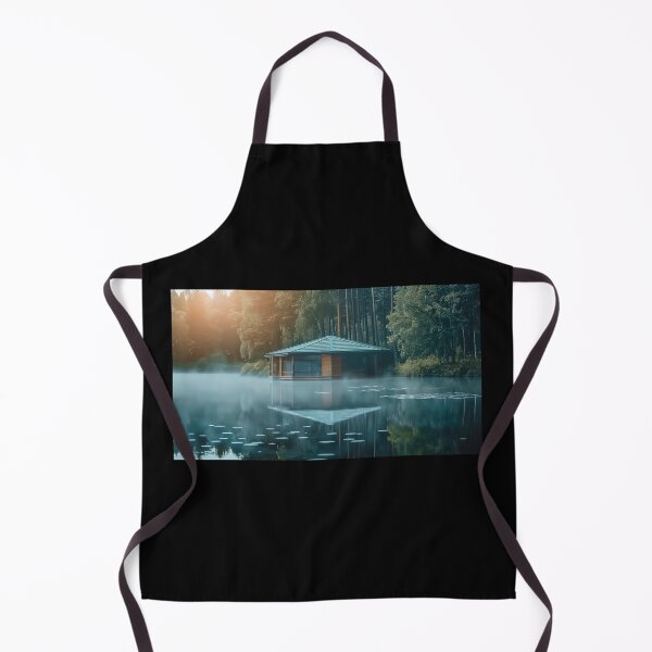 Item preview, Misty Lake House Serenity designed and sold by palmyst.