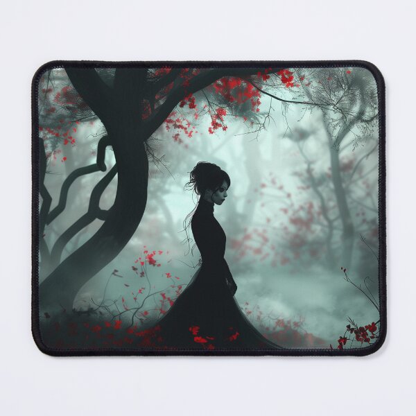 Item preview, Enigmatic Maiden of the Crimson Forest designed and sold by palmyst.
