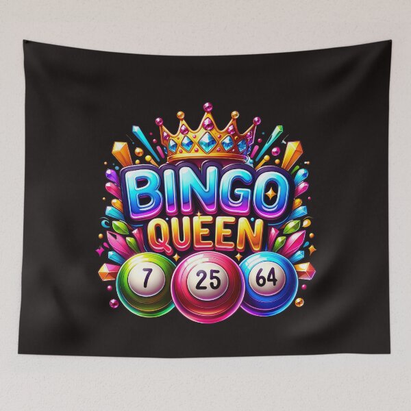 Item preview, Bingo Queen Best Player Of Vacation Bingo designed and sold by elynne9.