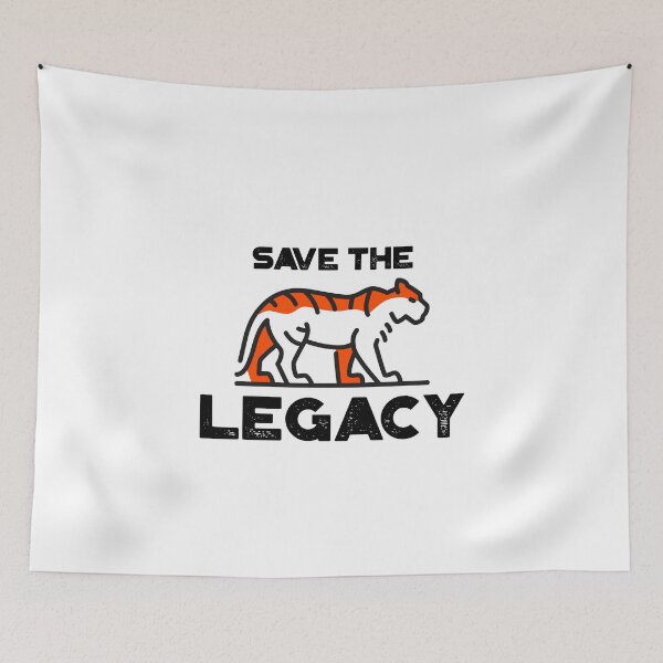 Item preview, Save Tigers Save Legacy Graphic designed and sold by Abhishek18.
